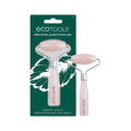 EcoTools Mini Rose Quartz Facial Roller and Massage Roller, Skincare and Sculpting Tool,1 Count